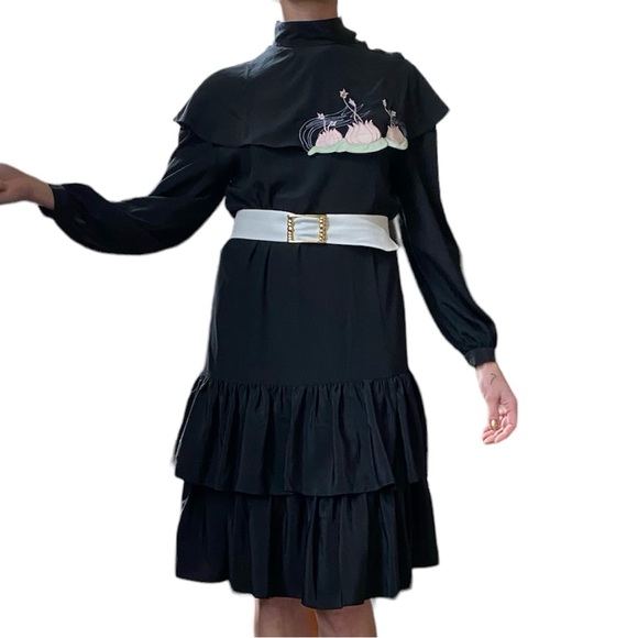 Vintage Sue Wong Ruffle Dress - Picture 11 of 15